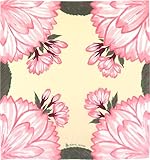 ふろしきや 風呂敷 角桜・クリーム（70cm）