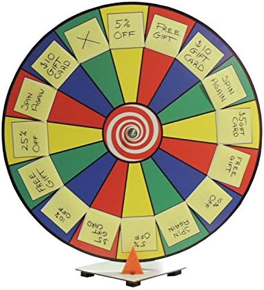 24" Classroom Style Prize Wheel with Clicker