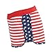 Women's Juniors Proud to be an American USA Flag Shorts