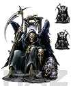 Airbrush Aufkleber "Throne Reaper" Die-Cut Stickers