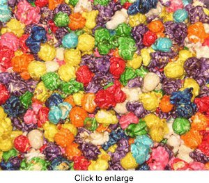 Gourmet Popcorn Rainbow Mix by Popparazi Gourmet Popcorn