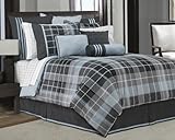 Lawrence Home Fashions - JASPER Duvet Cover Mini Set - King - 19042