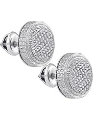 0.28CT-DIA MICRO-PAVE EARRING