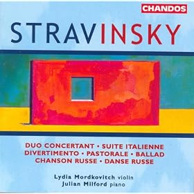 Stravinsky: Divertimento / Ballad / Pastorale / Suite Italienne / Duo Concertant / Chanson Russe