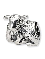Sterling Silver Reflections Lamb Bead