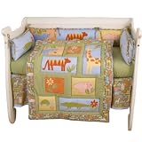 Cotton Tale Designs Tiger Tale 4 Piece Crib Bedding Set