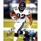 Maurice Jones-Drew Autographed Jacksonville Jaguars (White Jersey) 8x10 Photo