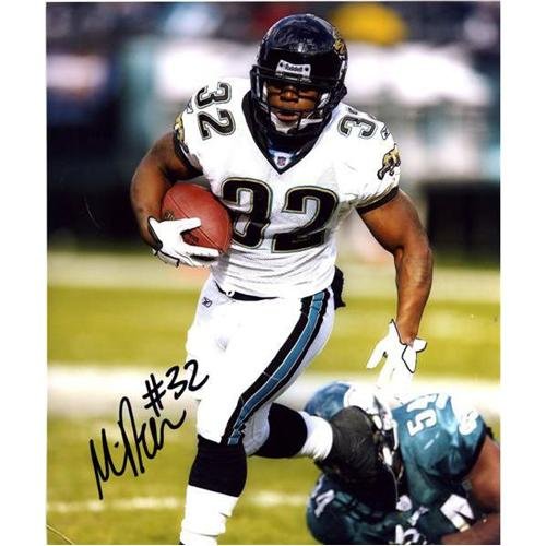 Maurice Jones-Drew Autographed Jacksonville Jaguars (White Jersey) 8x10 Photo