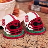 North Carolina State Wolfpack NCAA Helmet Salt and Pepper Shakers (3 Tall)