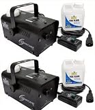 Pair CHAUVET HURRICANE H700 FOG/SMOKE PRO MACHINES H-700