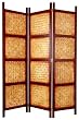 Unique Special Highest Quality Room Divider - 6ft. (72") Amakan Japanese Folding Privacy Floor Screen Partition
