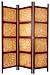 Tropical Rattan Furniture - 72 Amakan Japanese Folding Privacy Floor Screen Room Divider Partition