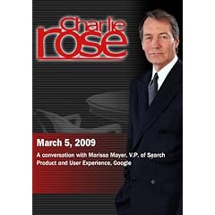 Charlie Rose - Marissa Mayer (March 5, 2009)