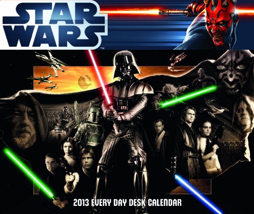 Official Star Wars Desk Block 2013 Calendar