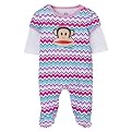 Newborn Girls' Paul Frank Zig Zag 2fer SNP - Auburn Fever