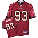 Gerald McCoy Jersey: Reebok Red #93 Tampa Bay Buccaneers Replica Jersey - X-Large