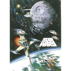 Star Wars Poster Space Battle - Poster Gro�format