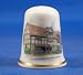 Porcelain China Collectable Thimble - Shakespeares Birthplace Stratford with Free Gift Box