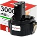 Akku f�r MAKITA Bohrschrauber 6317D - 12V / 3000mAh / Ni-MH - Profiqualit�t mit frischen Panasonic-Zellen