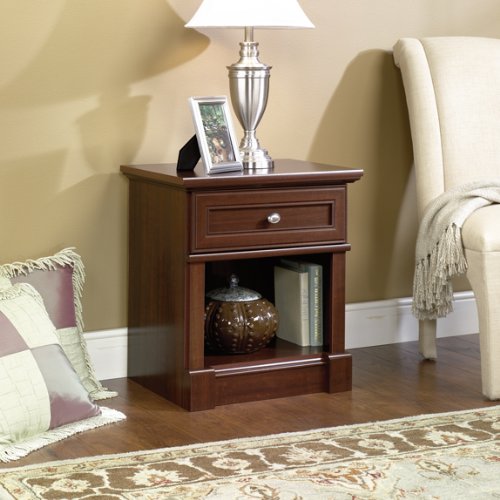Nightstand End Table - Cherry Finish
