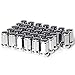 Circuit Performance 14x1.5 Chrome Closed End Bulge Acorn Lug Nuts Cone Seat Forged Steel (32 pieces)
