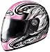 HJC CS-Y YOUTH HELLION PINK/BLACK/SILVER HELMET! LG/XL