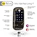 Yale Real Living Key Free Touchscreen Deadbolt in Oil Rubbed Bronze (Standalone) (YRD240)