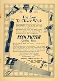 1913 Ad Keen Kutter Quality Tools Simmons Hardware Saw Original Print Ad 51OGbWIUHjL. SL160 1913 Ad Keen Kutter Quality Tools Simmons Hardware Saw Original Print Ad