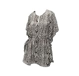 Marvelous Animal Skin Ptd Kaftan Plus Size Cover up Party Wear Tunic Valentine's Day Gift