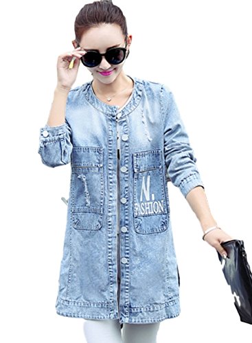 デニムジャケット ジージャン 韓国ファッション キュート 大人カジュアル 海外セレブ mz027