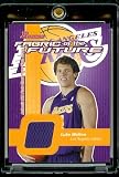 2003-04 Bowman Rookies & Stars Fabric of the Game Luke Walton Jersey Los Angeles Lakers Basketball Card - Mint Condition - Shipped In Protective Display Case!