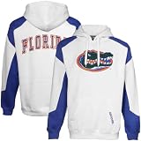 Florida Gators White-Royal Blue Challenger Hoody Sweatshirt