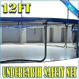 New 12 Ft Safety Trampoline Underearth Enclosure Net Good Game Trampoline Parts