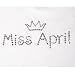 Newborn Infant Baby Girls Clothes APRIL Bodysuit TRUFFLES Birthday Girl 3M-18M