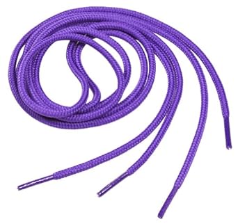 purple shoelaces