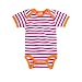 giggle Better Basics Stripe Lap Shoulder Baby Body