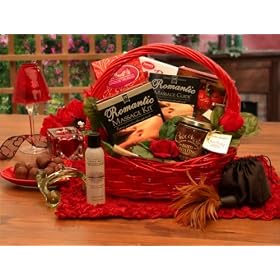 Romantic Massage For Lovers Gift Basket