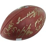 1988 Notre Dame Fighting Irish National Champs 5x Autographed Game Model Football with Glass Case Limited Edition of 88