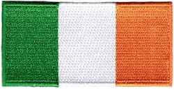 Republic of Ireland Flag Embroidered Patch Irish Iron-On National Emblem