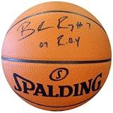 Brandon Roy '07 ROY" Autographed / Signed Portland Trail Blazers Leather Basketball"