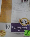 EZ Language 2.0 - Italian Editon - 3.5" Floppy Disk - Learn a foreign language - Suppports IBM and Tandy compatible as well as Windows 3.0, 3.1 for older computers may not becompatible with newer operating systems