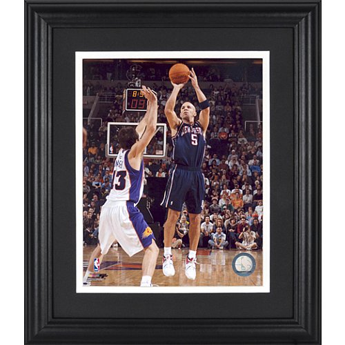 Mounted Memories New Jersey Nets Jason Kidd Framed Photo