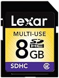 Lexar SDHCカード 8GB LSD8GBASVDJPの画像
