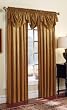 Royale Taffeta Valance in Rich Colors - Gold