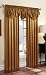 Royale Taffeta Valance in Rich Colors - Gold