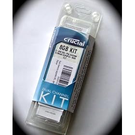 Ram memory upgrades 8GB kit (4GBx2) DDR3 PC3 8500 1067Mhz for your Apple iMac computer