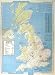 Map Britain Ireland 1963 Vegetables Flowers Sugar Beet
