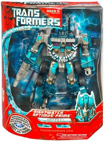 Transformers: The Movie Leader Class > Nightwatch Optimus Prime Action Figure