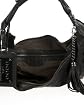 Leather Studded Crescent Hobo Product Image