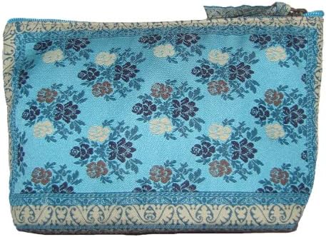 Large Makeup Bag by Derin (Aquamarine)